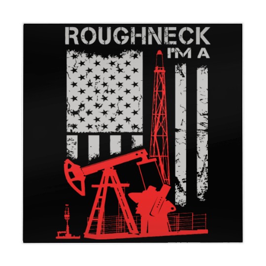 Driller - roughneck - oilfield - oilfield flag u Mahjong Mats
