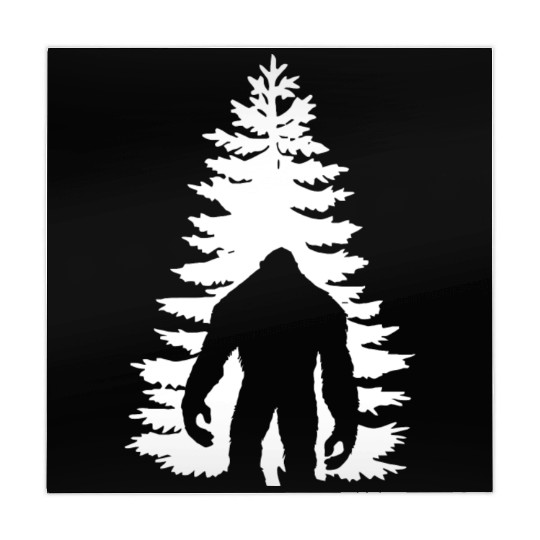 Bigfoot - bigfoot/sasquatch tree design Mahjong Mats