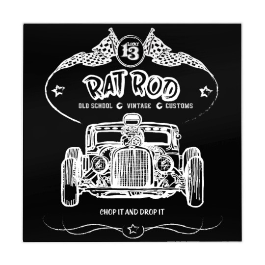 Rat Rod, Hot Rod Mahjong Mats