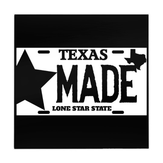 Texas - texas made lone star license plate Mahjong Mats