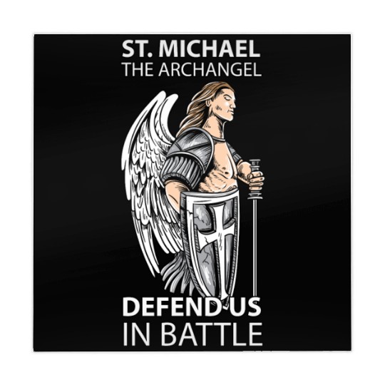 St Michael the Archangel Saints Angel Catholic Mahjong Mats