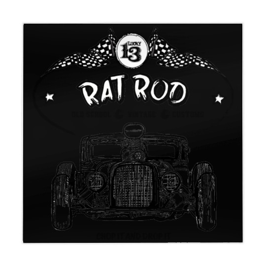 Rat Rod - Hot Rod Mahjong Mats