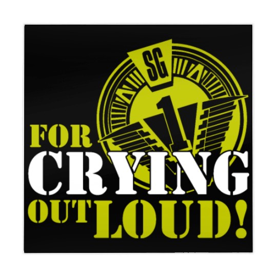 Stargate SG1 O Neill For Crying Out Loud Quote TV Mahjong Mats