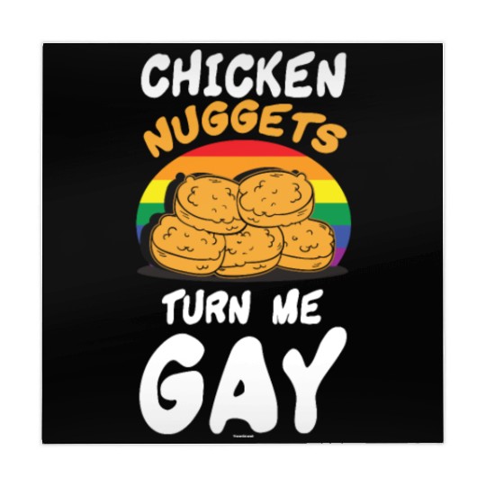 Funny Chicken Nuggets LGBT Mahjong Mats