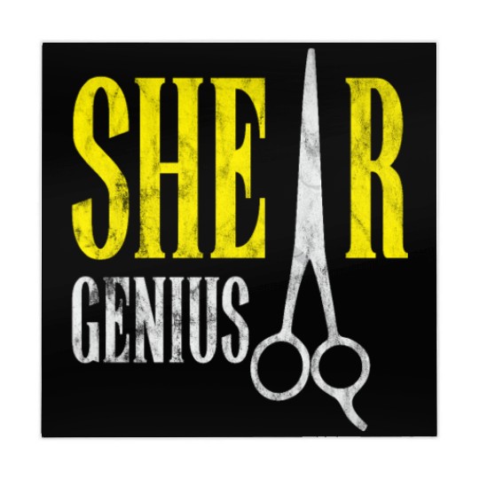 Shear Genius Hairstylist Worker gift Mahjong Mats