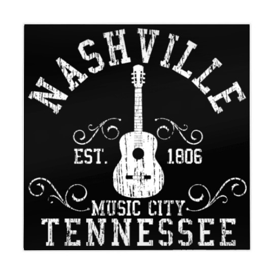Nashville Tennessee - Country Music City Gift Mahjong Mats