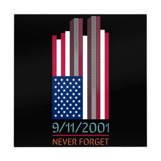9-11-2001 We Will Never Forget - Patriot Day Mahjong Mats