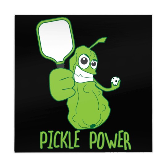 Pickleball Funny Pickle Power Mahjong Mats