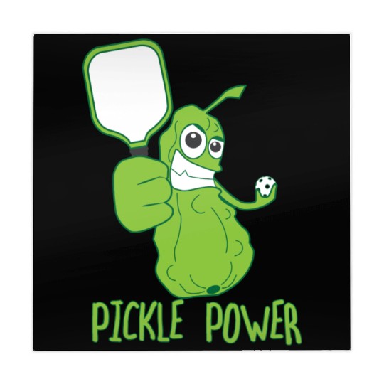 Pickleball Funny Pickle Power Mahjong Mats