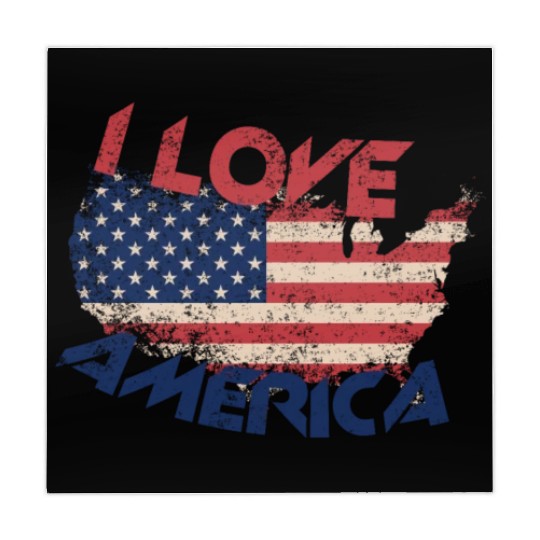 I LOVE AMERICA Mahjong Mats