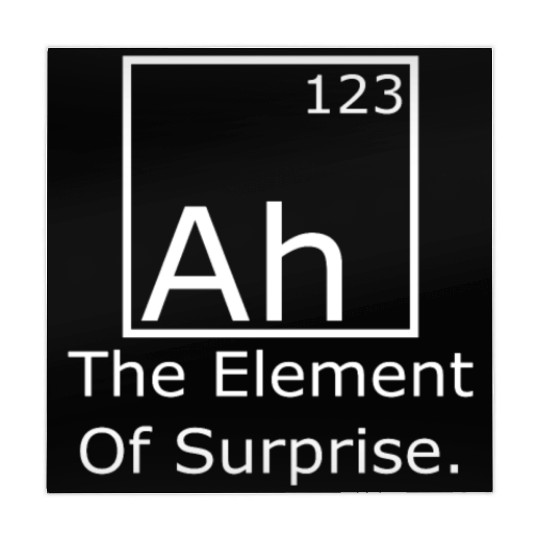 Ah The element of surprise Mahjong Mats