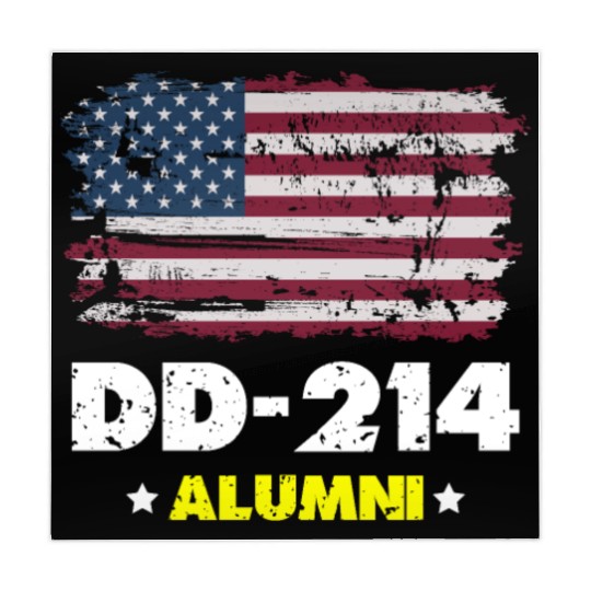 DD-214 Us Armed Forces Alumni American Flag Mahjong Mats