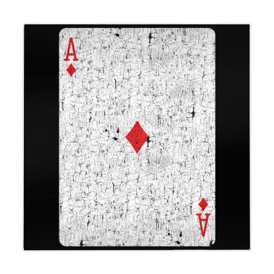 ace of diamonds playing card Mahjong Mats