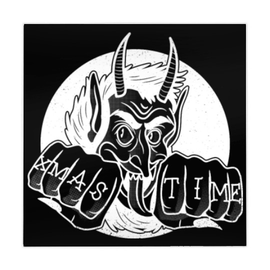 Christmas Krampus Mahjong Mats