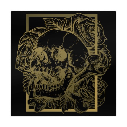 skull and roses Mahjong Mats