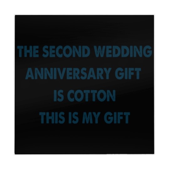 the second wedding anniversary gift is cotton Mahjong Mats