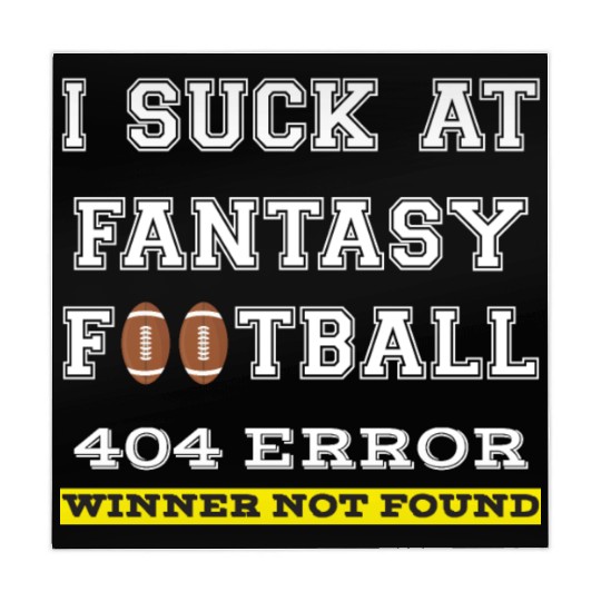 I Suck at Fantasy Football Loser funny best Mahjong Mats