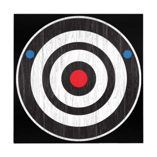 Bullseye Axe Throwing Sport Target - Bull's Eye Ax Mahjong Mats