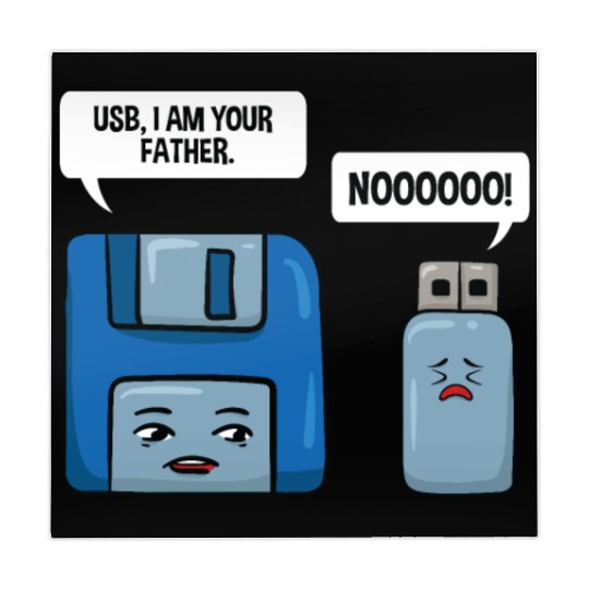 Floppy Disc USB Data Nerd Computer Science Gift Mahjong Mats