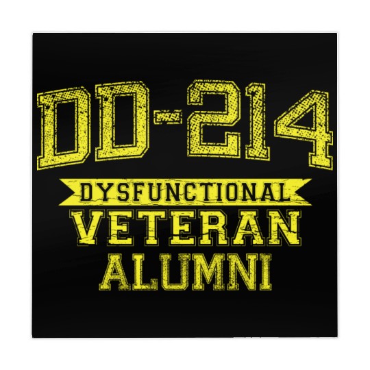 DD-214 DYSFUNCTIONAL VETERAN ALUMNI Mahjong Mats