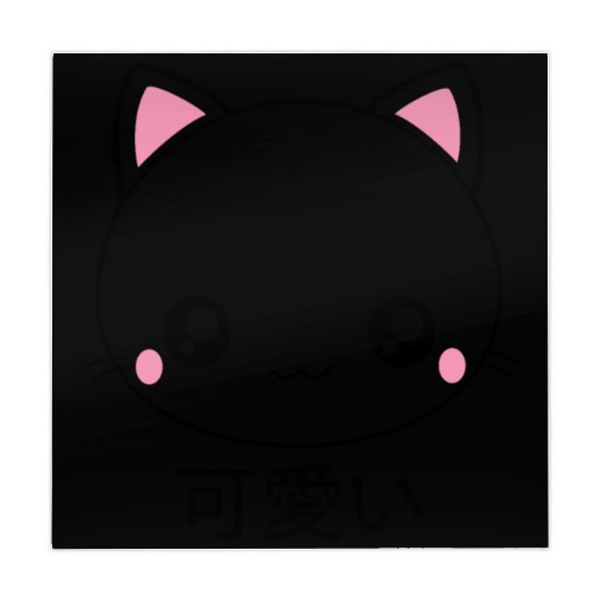 Cute Kawaii Cat Face Japanese Anime Mahjong Mats