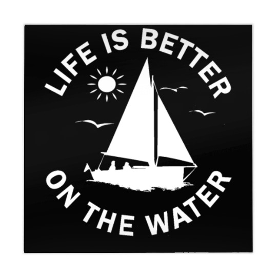 Life is better on the water Mahjong Mats