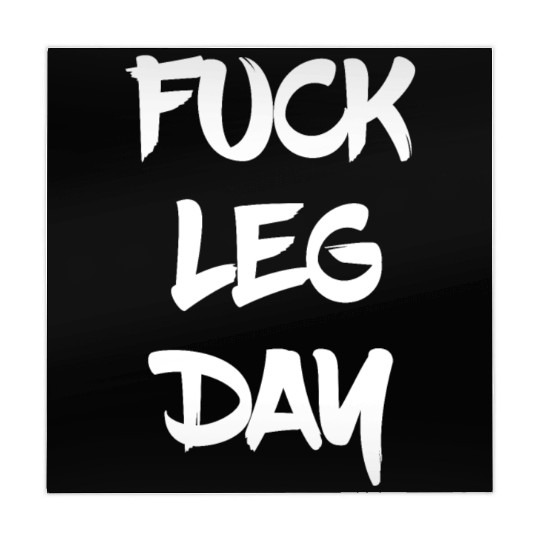 Funny Fuck Leg Day Bodybuilder Powerlifter Gym Mahjong Mats