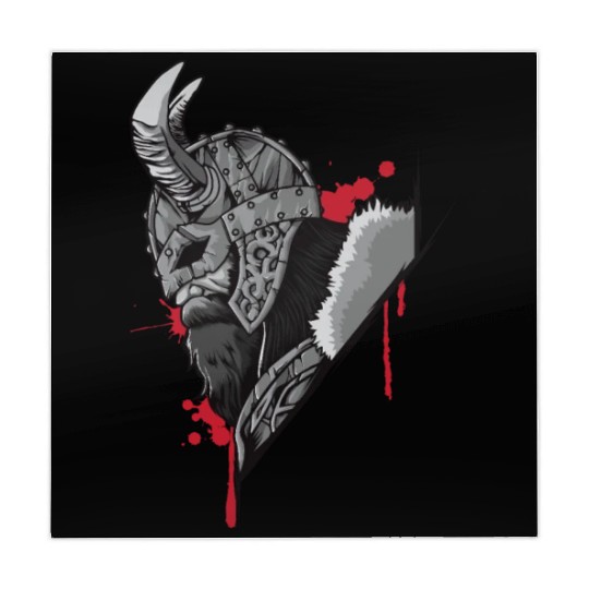 Viking Warrior | Raven Odin Valhalla Valknut Loki Mahjong Mats