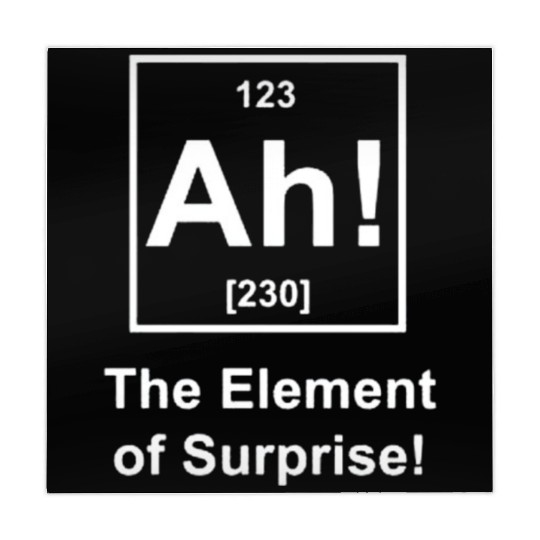 Ah! The Element of Surprise Mahjong Mats