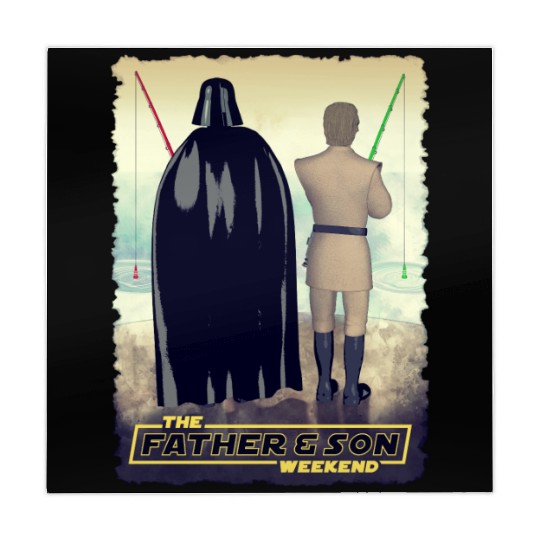 Vader and Luke Weekend Mahjong Mats