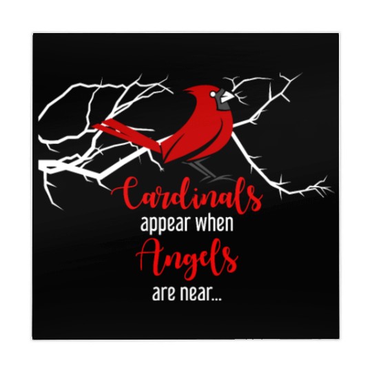Cardinals Appear When Angels Are Near Bird Animal Mahjong Mats