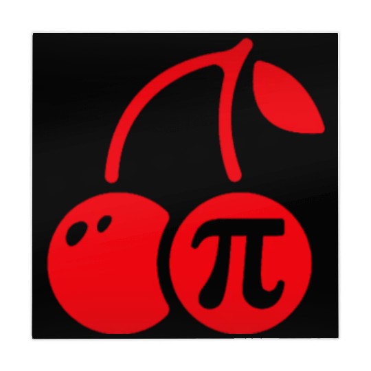 Cherry Pi Day Mahjong Mats Funny Math Nerd Pie Teacher