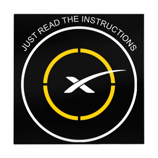Read The Instructions SpaceX Droneship Elon Musk Mahjong Mats