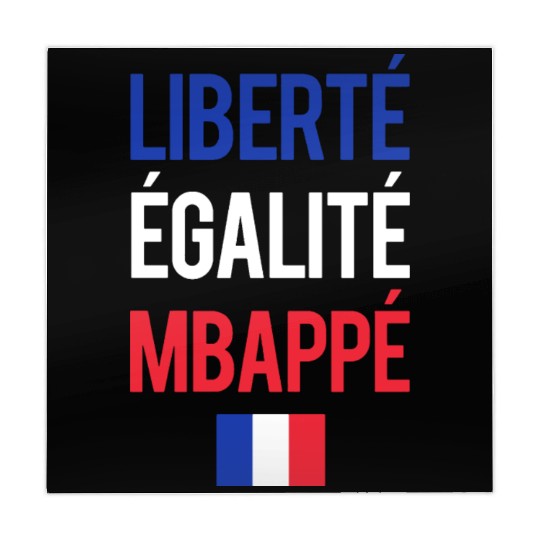 Liberte E galite Mbappe France Mahjong Mats