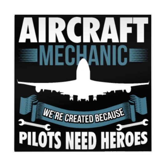 Aircraft Mechanic Hero Pilot Mahjong Mats