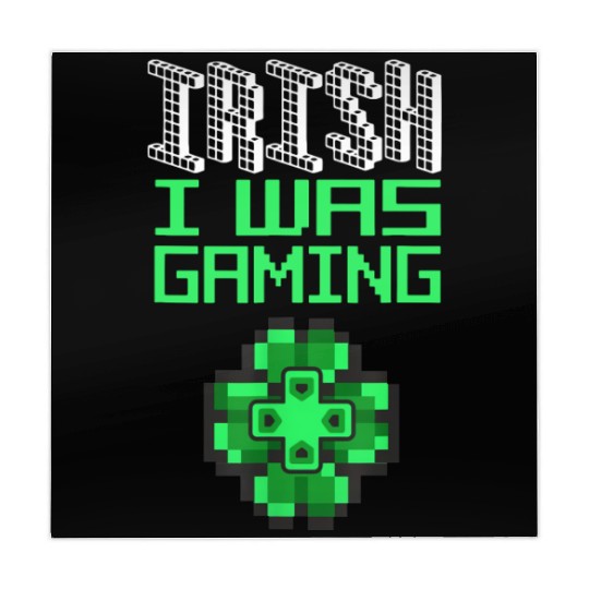 Video Game Gaming St Patricks Day Gamer Mahjong Mats