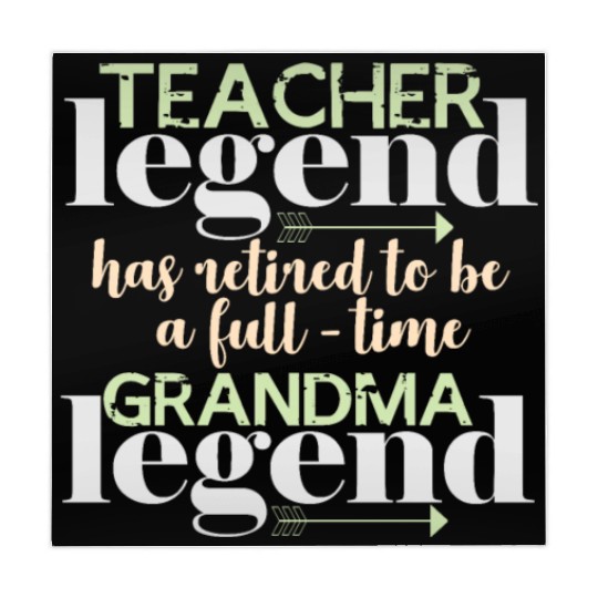 Retired teacher legend | Grandma Grandmother Mahjong Mats