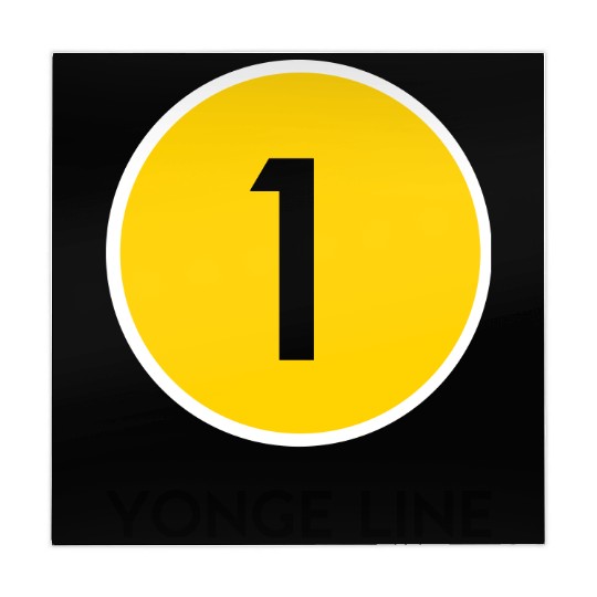 Yonge Street Subway Line Mahjong Mats