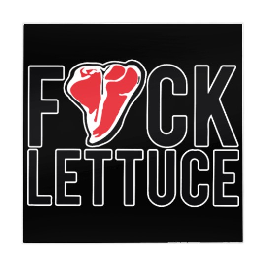 Fuck Lettuce Mahjong Mats Meat Lover Steak Mahjong Mats Gift Te