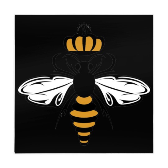 Queen Bee with Crown Motif Mahjong Mats