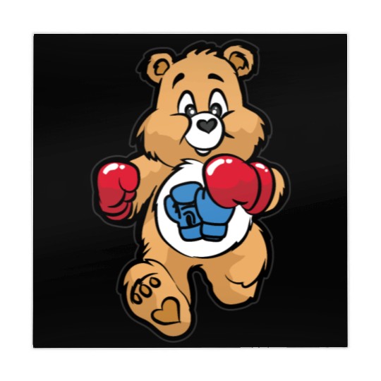 TEDDY BEAR BOXER Boxing Figher Son Daughter Mahjong Mats