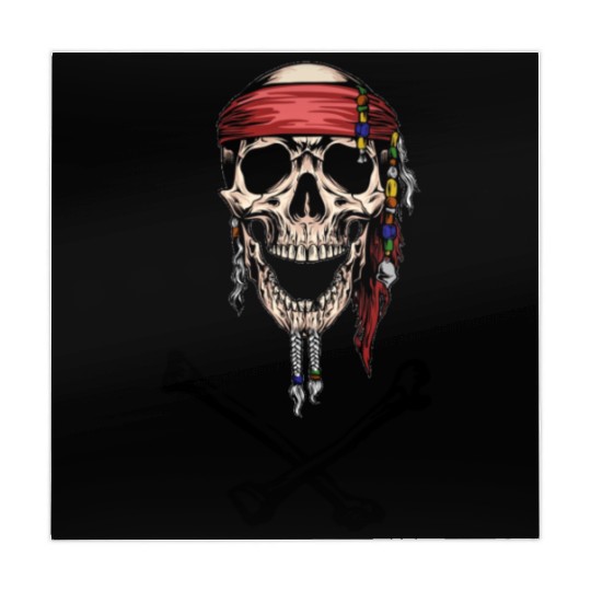 Pirate Skull and Crossbones Mahjong Mats