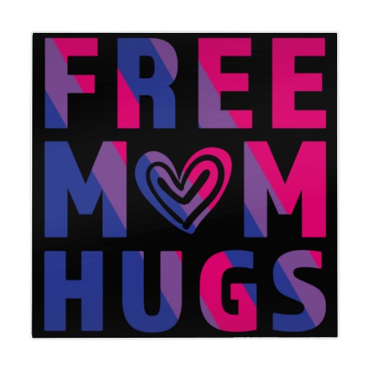 Free Mom Hugs Bisexual Mahjong Mats