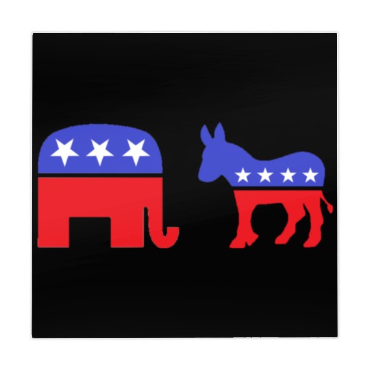 Democrat Republican Mahjong Mats