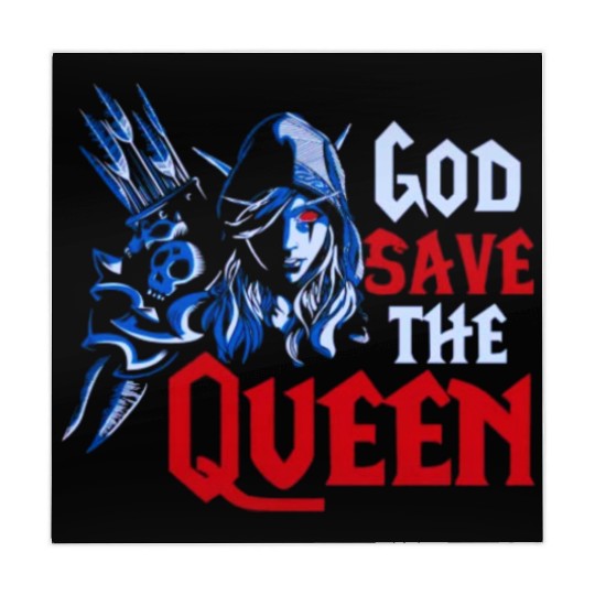 World of Warcraft Sylvanas Windrunner God Save The Mahjong Mats