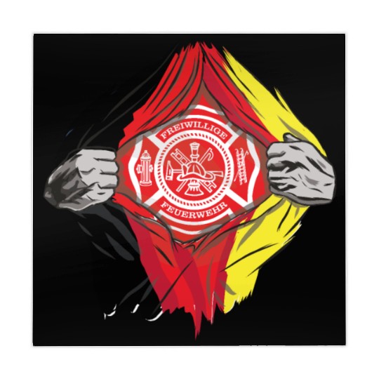 German Volunteer Fire Brigade Firefighter Mahjong Mats