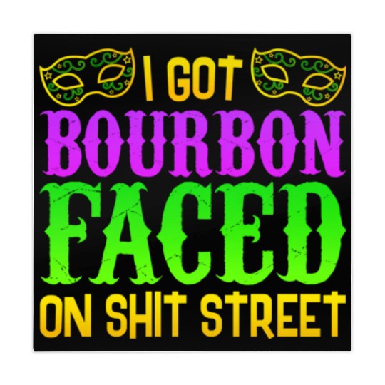 New Orleans Drinking Mahjong Mats, Funny Shit Faced On Bo