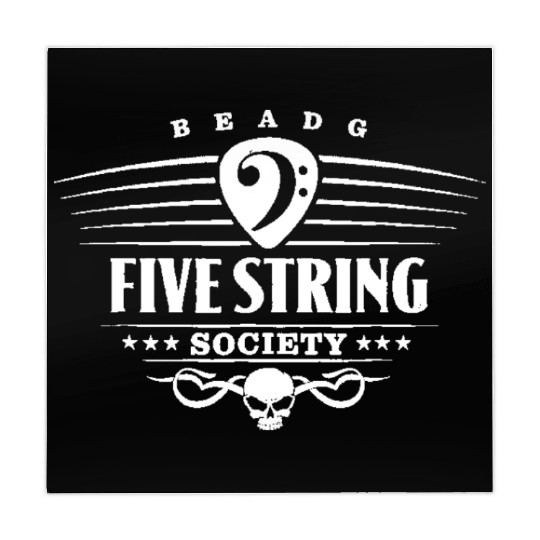 Mens Five String Society Mahjong Mats for 5 String Bass