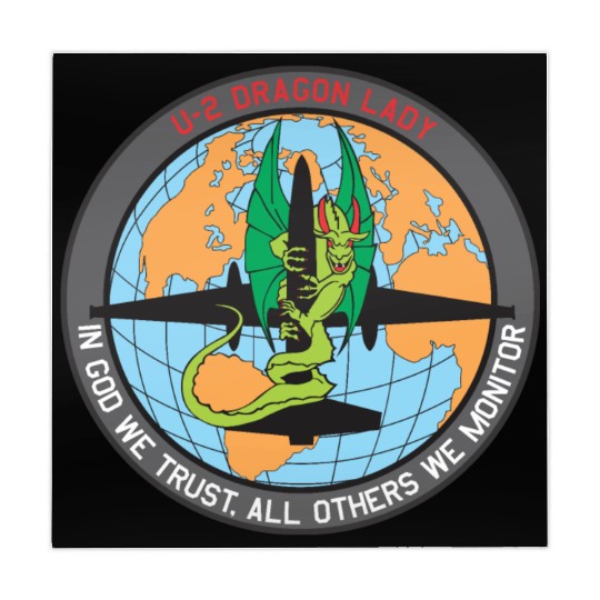 U-2 Dragon Lady patch Mahjong Mats