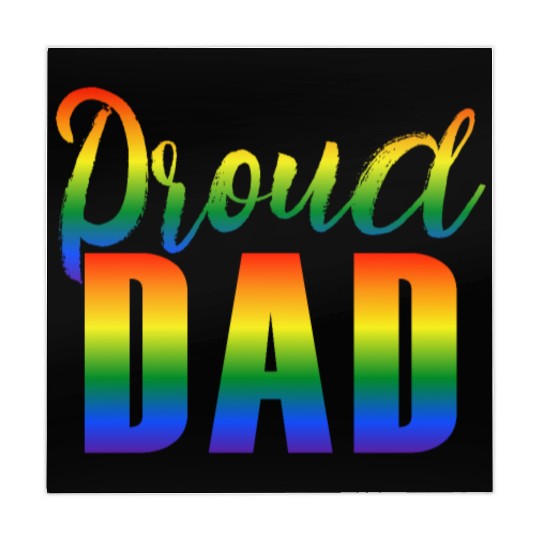Proud Dad LGBT Gay Pride Mahjong Mats